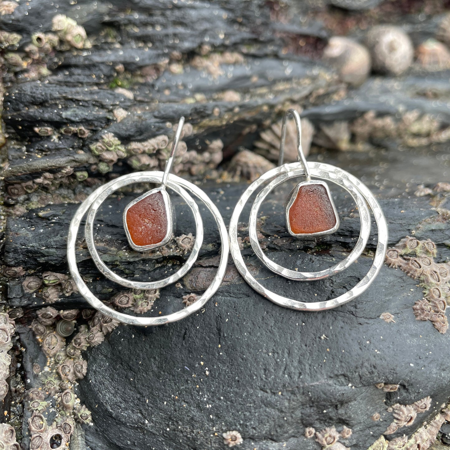 Wavelet Hoops - Amber image 0