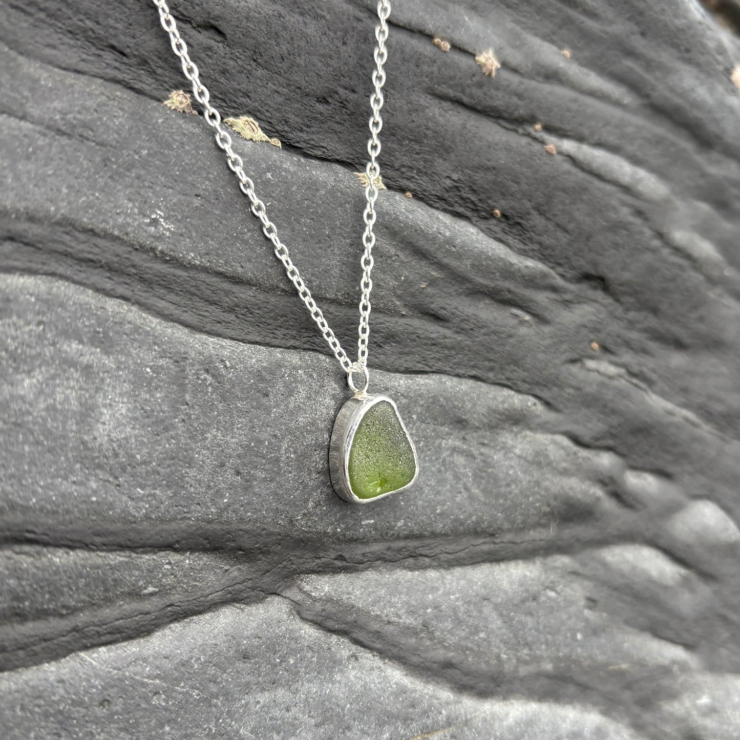 Ripple Pendant - Green image 2