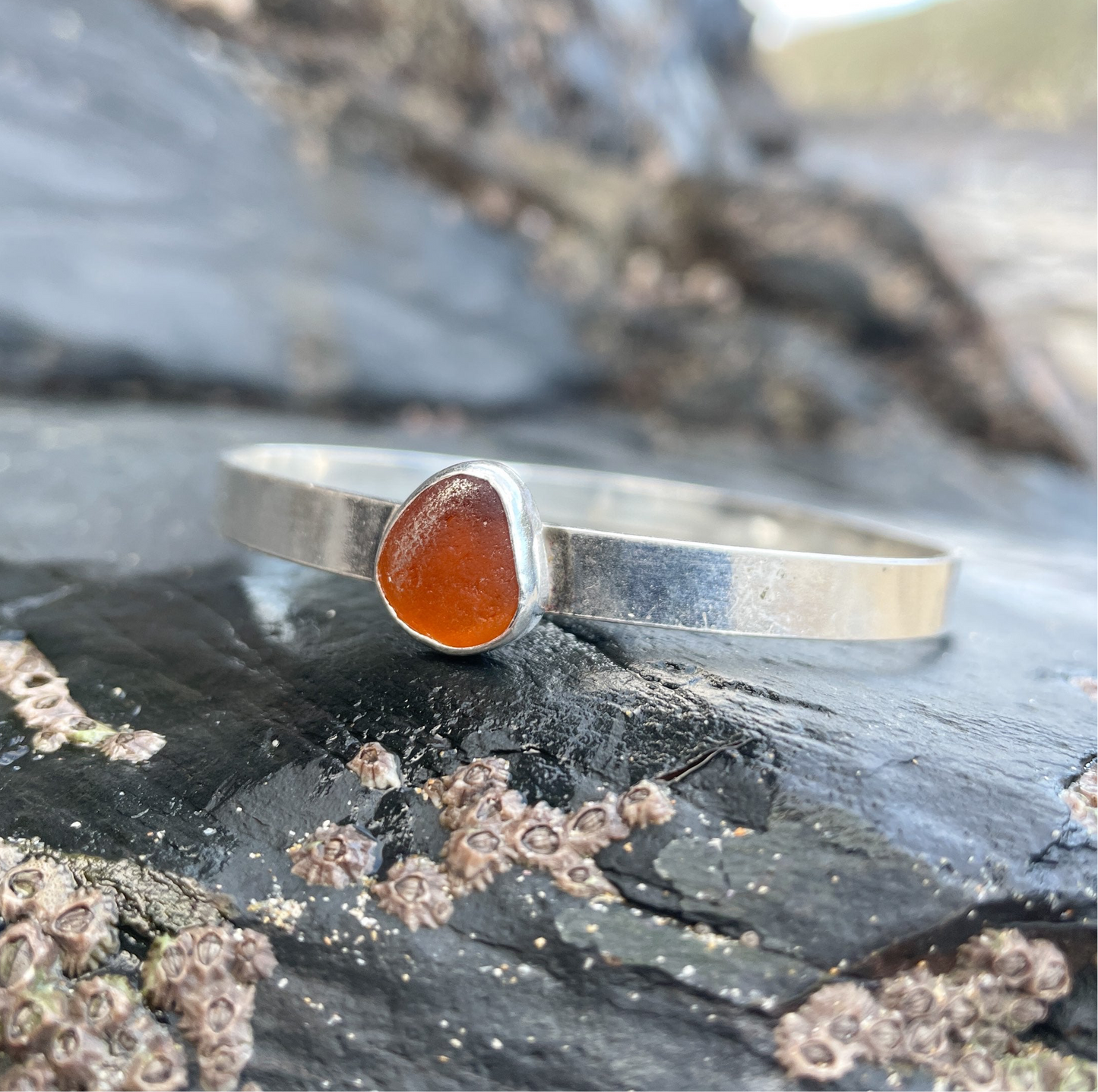 Breaker Bangle - Amber