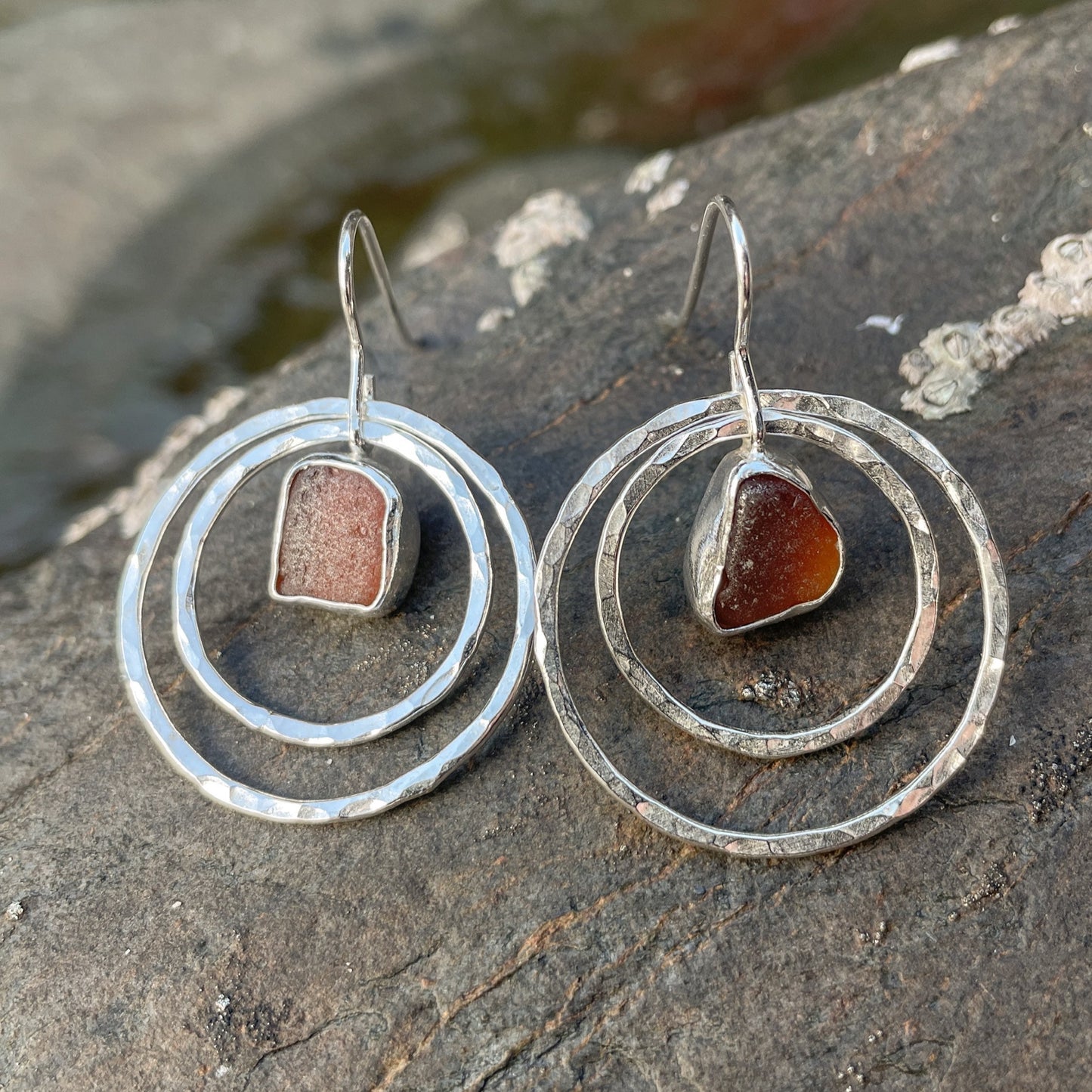 Wavelet Hoops - Amber image 0